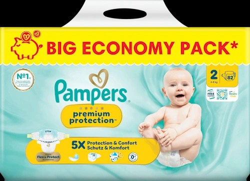 Windeln Gr. 2 (4-8 kg) Big Pack, 82 St
