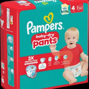 Baby Pants Baby Dry Gr.4 Maxi (9-15 kg), 27 St