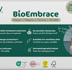 Windeln BioEmbrace Gr. 3 (4-9 kg), 30 St