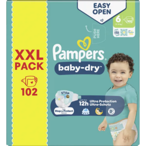 Windeln Gr. 6 XL (13-18 kg) XXL Pack, 102 St