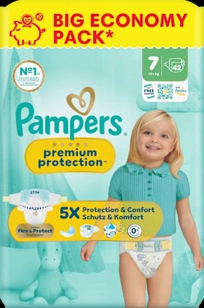 Windeln Gr. 7 XL (15+ kg) Big Pack, 42 St