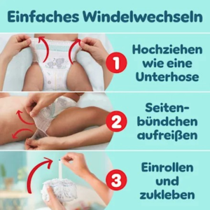 Baby Pants Gr. 3 (6-11 kg) Monatsbox, 192 St