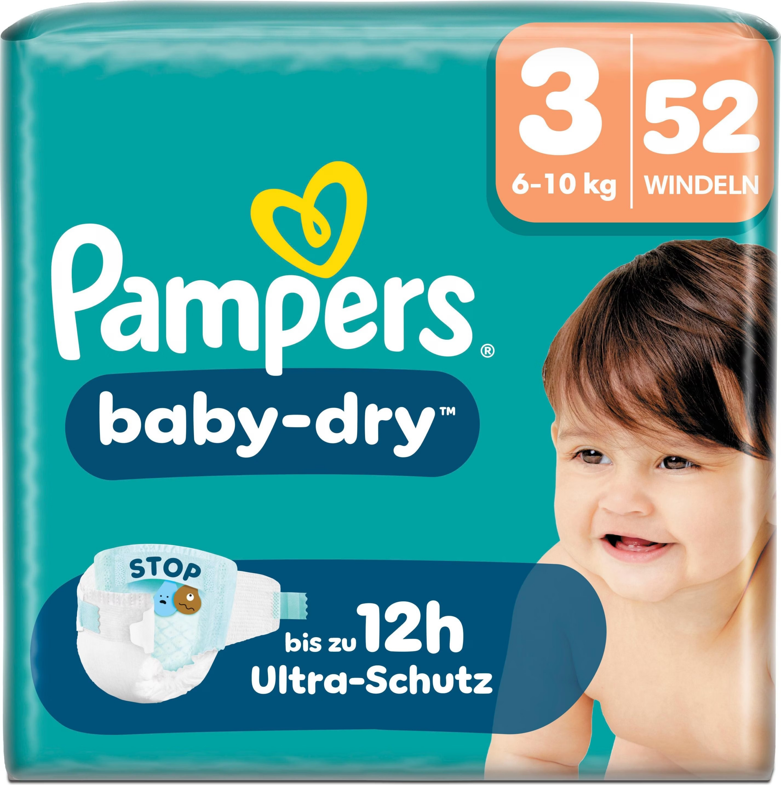 Windeln Gr. 3 (6-10 kg), 52 St