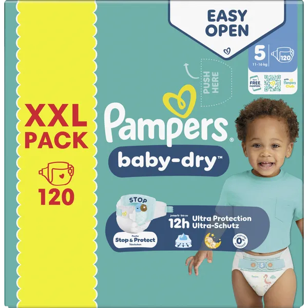 Windeln Gr. 5 (11-16 kg) XXL Pack, 120 St