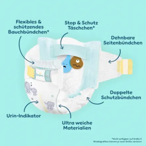 Windeln Gr. 0 Micro (<3 kg), 30 St