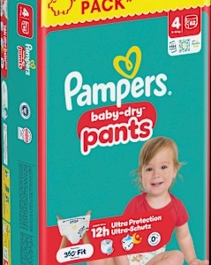 Baby Pants Gr. 4 (9-15 kg) Big Pack, 62 St