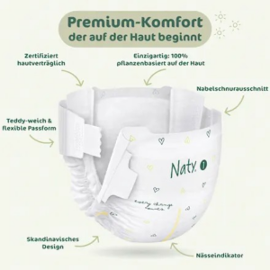Windeln BioEmbrace Gr. 1 (2-5 kg), 100 St