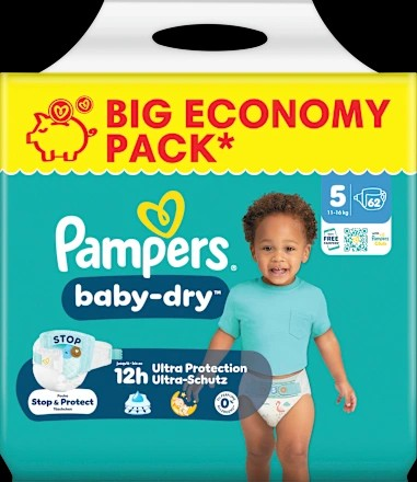 Windeln Gr. 5 (11-16 kg) Big Pack, 62 St