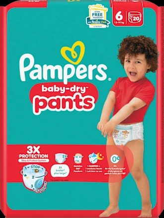 Baby Pants Gr. 6 XL (13-19 kg), 20 St