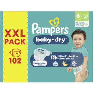 Windeln Gr. 6 XL (13-18 kg) XXL Pack, 102 St