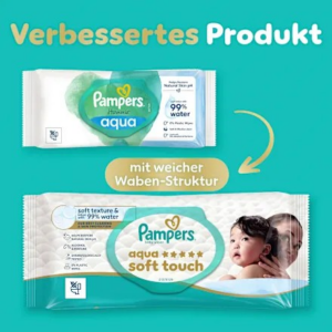 Feuchttücher aqua soft touch (4×48 St), 192 St