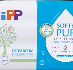 Feuchttücher Soft & Pur 3×48 St., 144 St