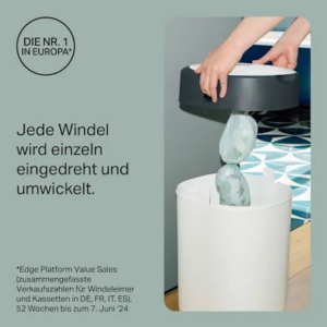 Windeleimer Twist & Click Sangenic, weiß, 1 St
