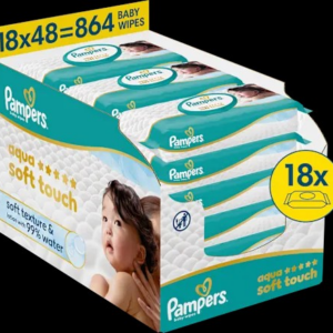 Feuchttücher aqua soft touch (18×48 St), 864 St
