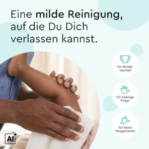 Feuchttücher mit 99 % Wasser (15×60 St), 900 St