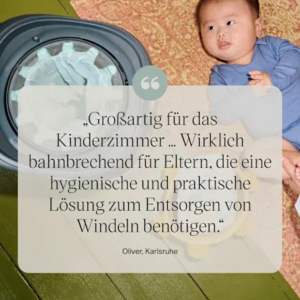 Windeleimer Twist & Click Sangenic, weiß, 1 St