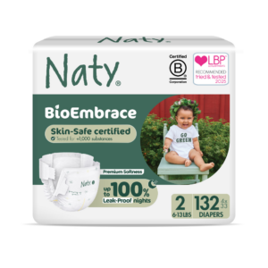 Windeln BioEmbrace Gr. 2 (3-6 kg), 132 St