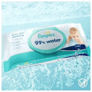 Feuchttücher 99 % water (4×60 St), 240 St