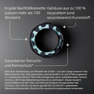 Nachfüllkassetten für Windeleimer Twist & Click und Sangenic Tec, 6 St