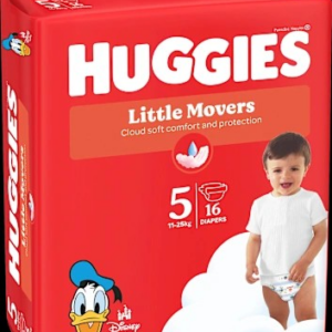 Windeln Little Movers Gr. 5 (11-25 kg), 16 St