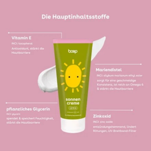 Sonnencreme für die ganze Familie, LSF 30, 200 ml