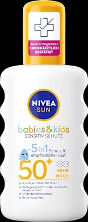 Sonnenspray Babies & Kids sensitiv LSF 50+, 200 ml