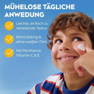 Sonnenmilch Kids sensitiv, daily uv Schutz, LSF 50+, 100 ml