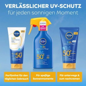 Sonnenmilch Kids sensitiv, daily uv Schutz, LSF 50+, 100 ml