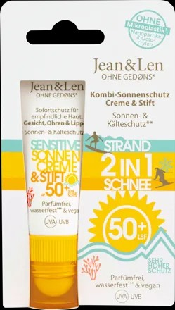 Sonnenschutz Kombi Gesicht Creme & Stift, LSF 50+, 20 ml