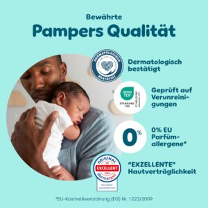 Pampers Premium Protection Größe 1, 248 Windeln, 2kg-5kg - Image 7